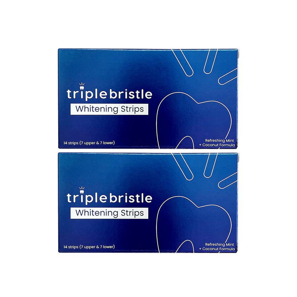 Triple Bristle Teeth Whitening Strips - Triple Bristle