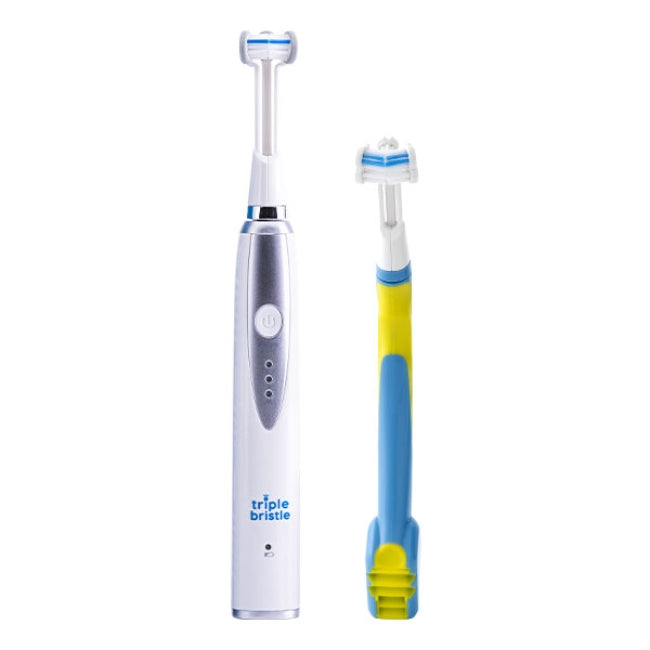 Dr. Dent Dental Desensitization Toothbrush Bundle - Triple Bristle