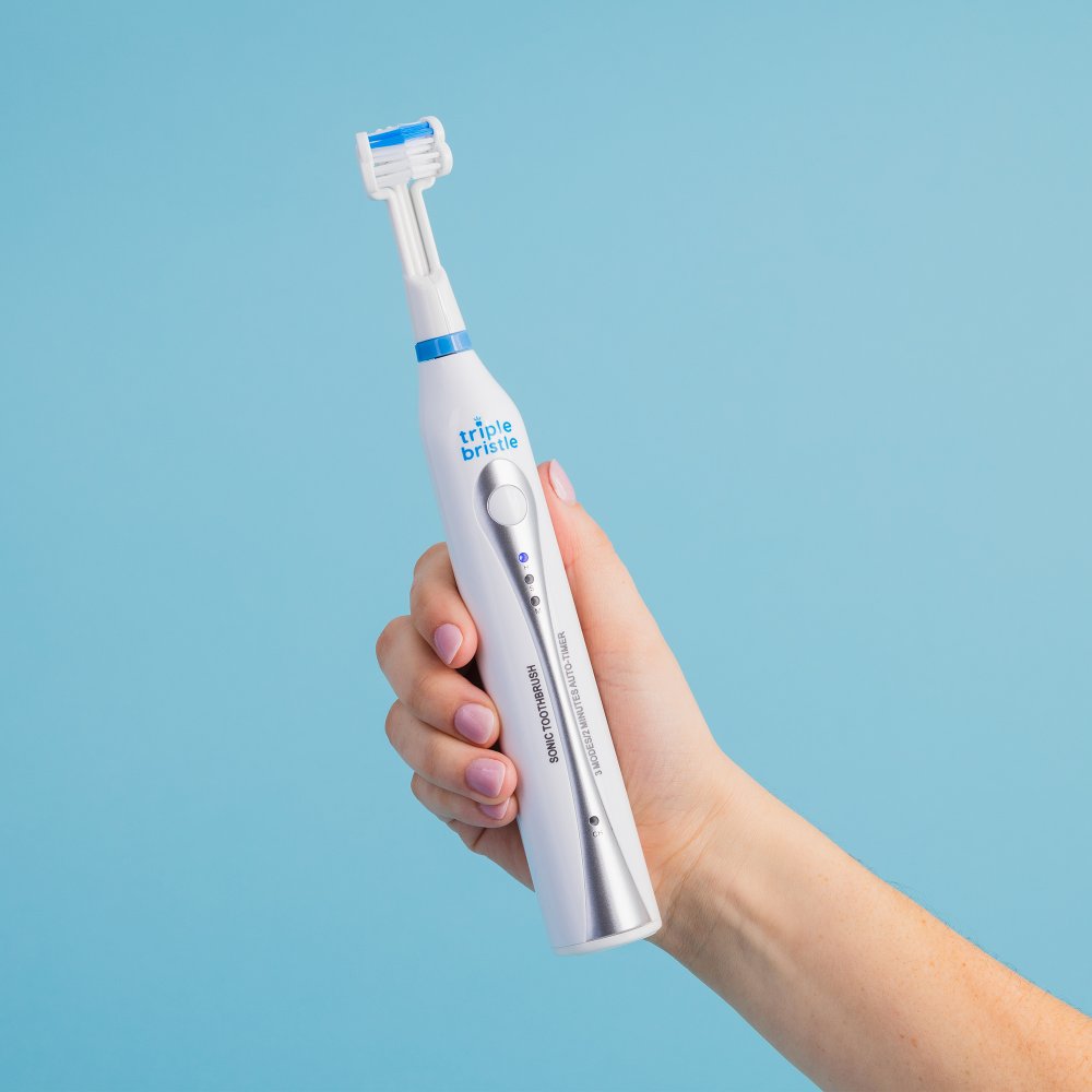 Triple Bristle Original 3-sided Sonic Electric Toothbrush - Triple Bristle